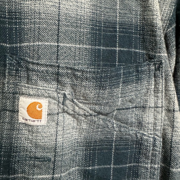 Carhartt Flannel Button Up‎ Shirt, Size XL - Picture 3 of 6